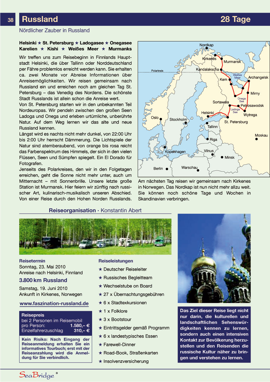 Russland: Nördlicher Zauber